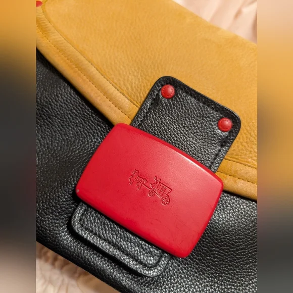 Coach Stuart Vevers Debut June 2014 Workwear Rhyder Flap Clutch Style 33920 - Picture 3 of 16